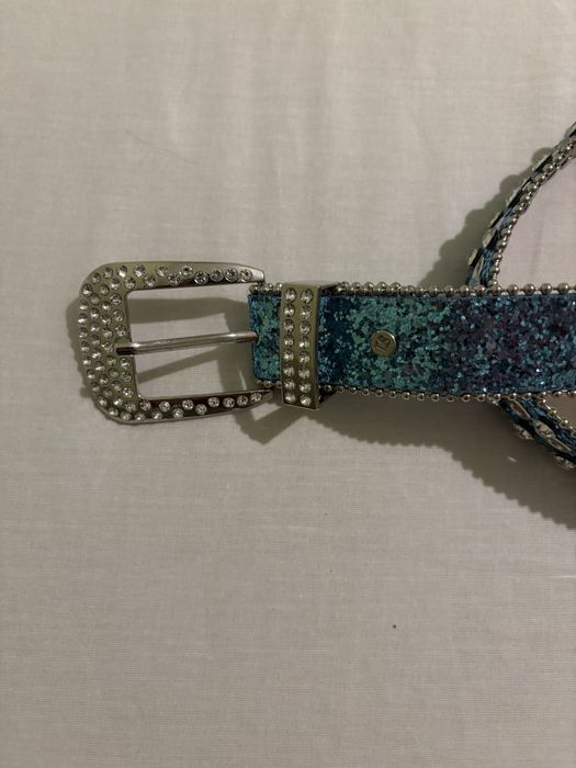 Дамски колан с брокат