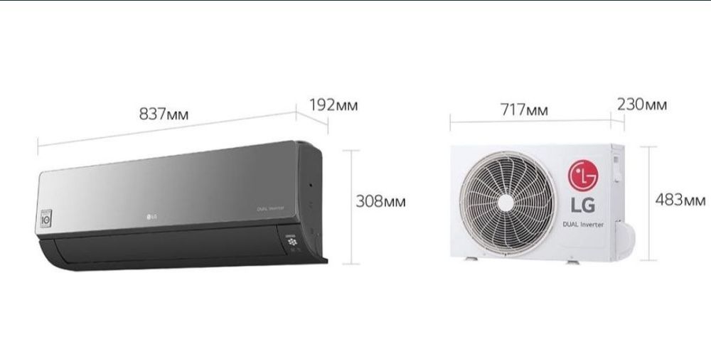 Кондиционер LG AC18BK Art cool от официального дилера в Ташкенте