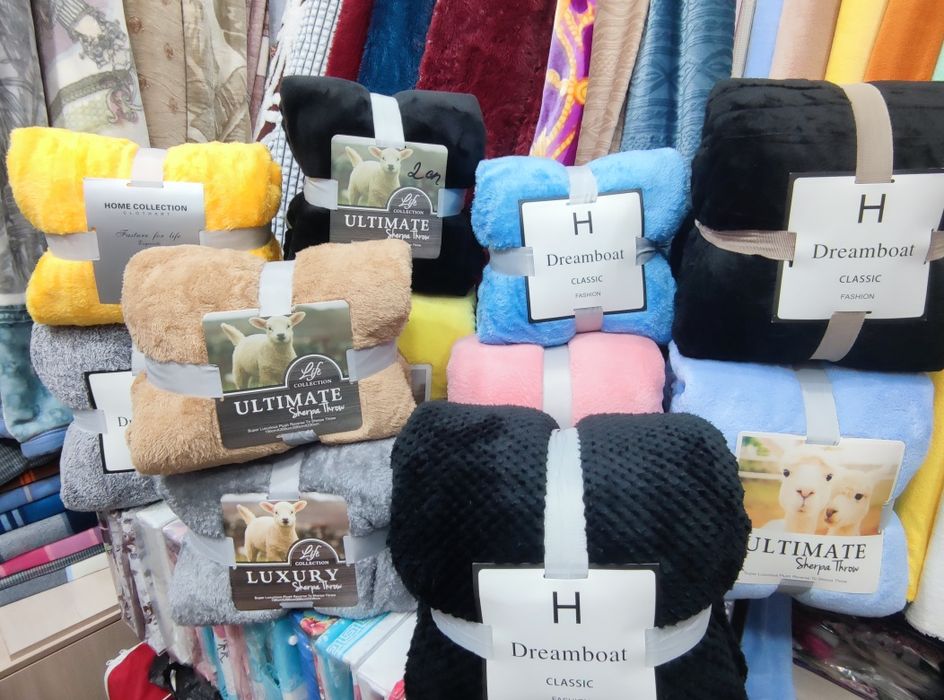 Снежинка Травка и Овечка плед оптом ва донага