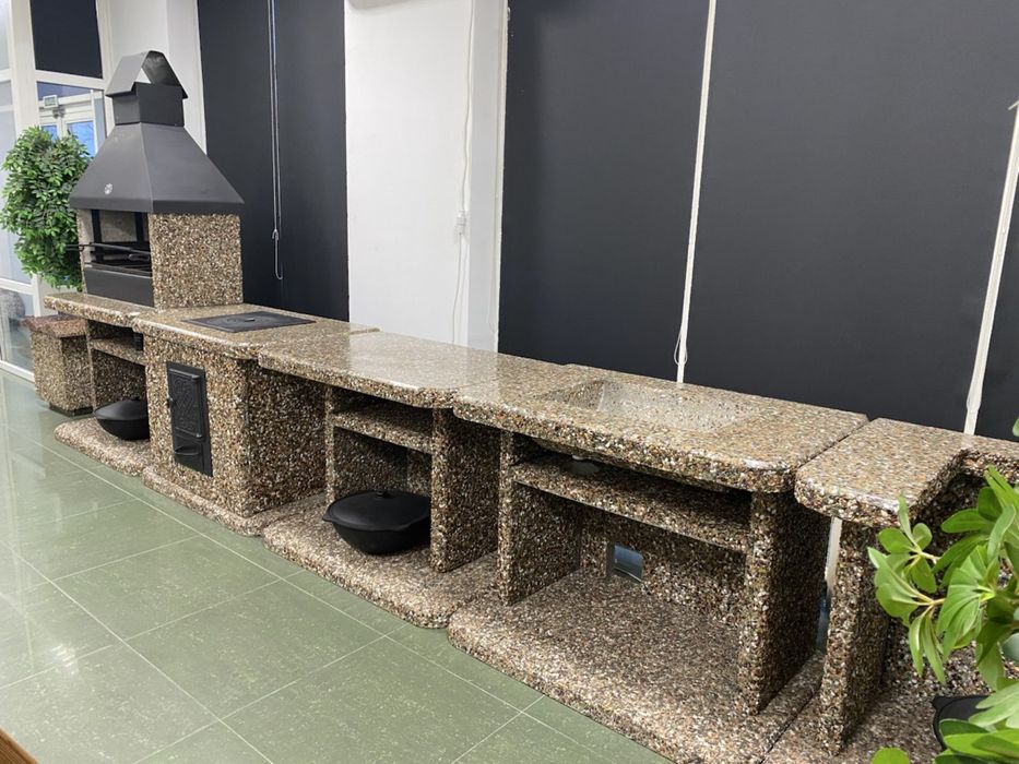 5 модульный барбекю в наличии