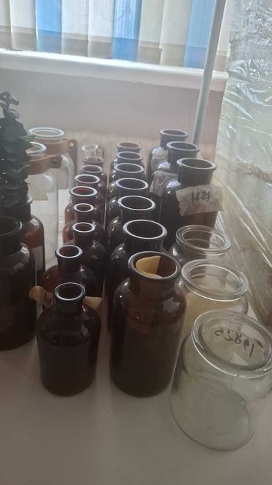 продам стеклянные баночки декоративные