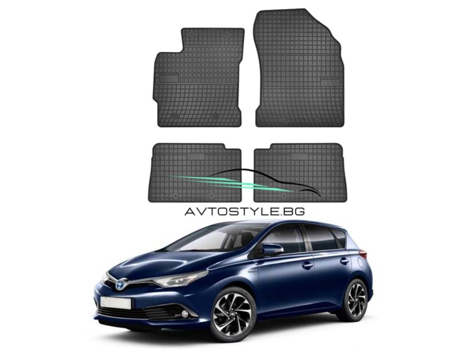 Гумени стелки за Toyota Auris  2012-2018 г., Frogum - El Toro