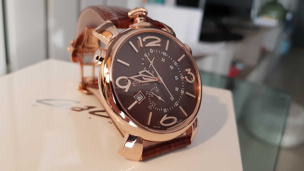 GaGà Milano Chronograph 46mm - Rose Gold Edition - Quartz