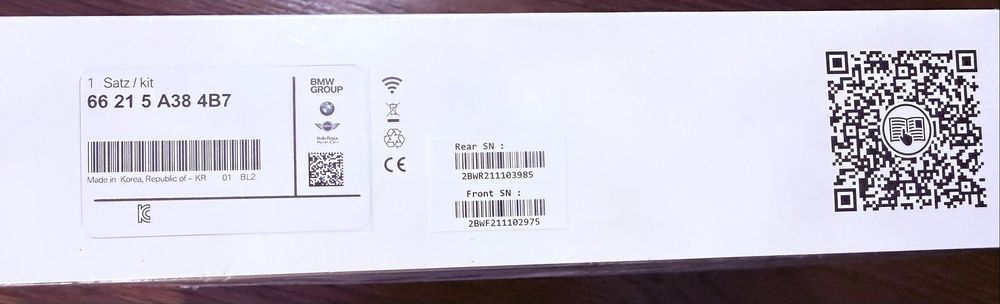 Vand Camera de bord BMW Advanced car eye 2.0 NOI