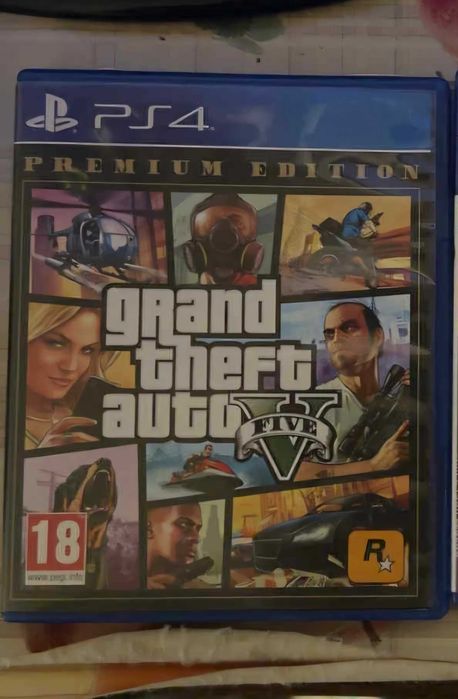 Gta 5 премиум edition PS 4