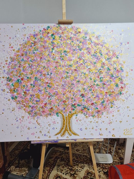 Картина "Дерево любви" 100х80