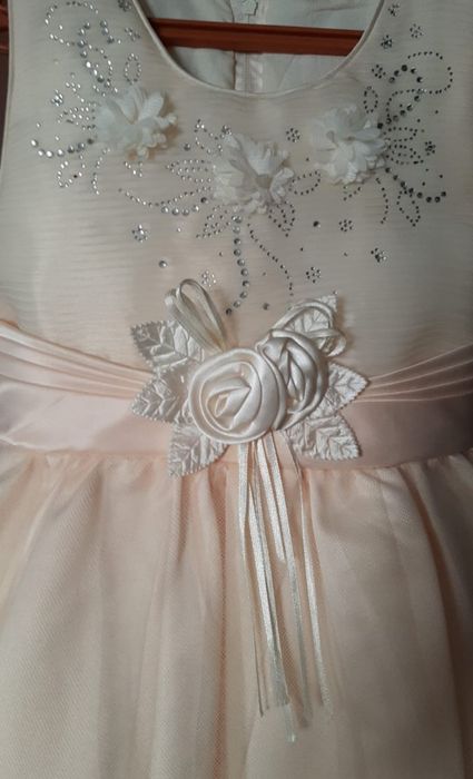 Продам платье на девочку 5-6 лет , синее 5-6 лет