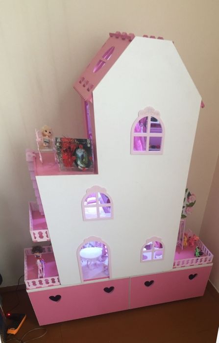 Домик для кукол ручная работа