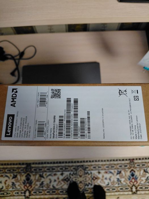 Ноутбук LENOVO IdeaPad Slim 3