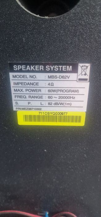 Колонки Speaker System