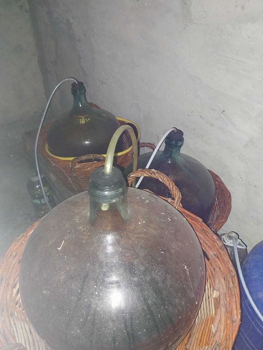 Vand ,damigene si butoaie pentru vin