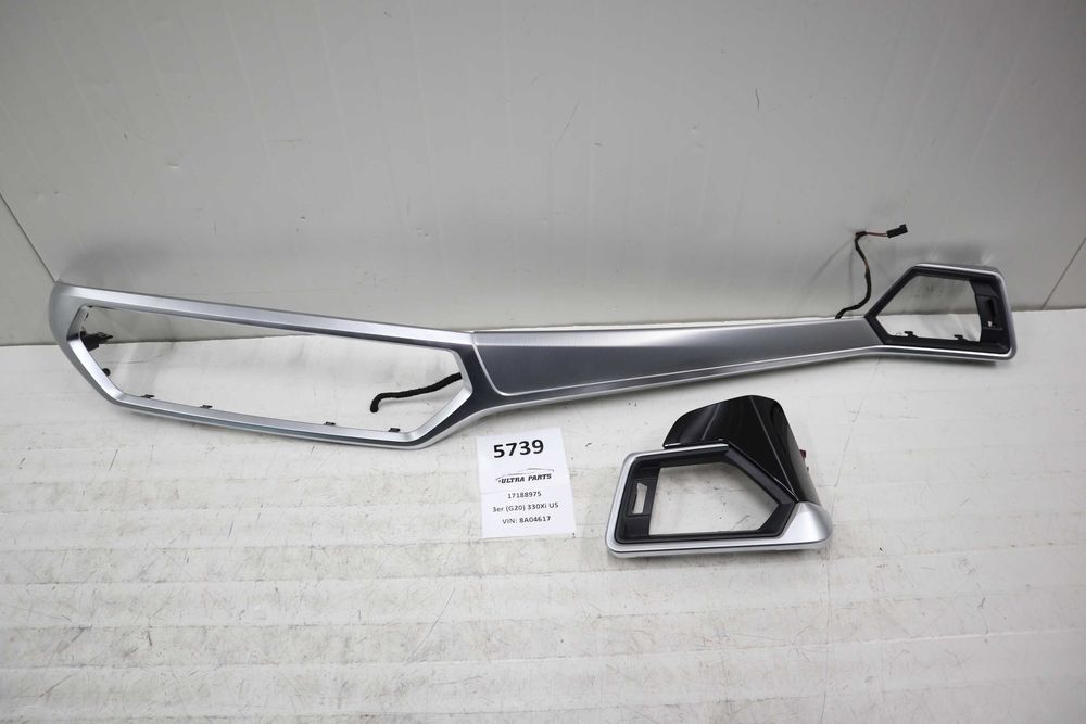 Лайсна табло БМВ Г20 Г21 Г22 Г23 Г26 BMW G20 G21 G22 G23 G26 Ефект Алуминиева мрежа
