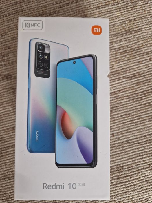 Xiaomi Redmi 10 (2022), 128GB, 4GB RAM, 4G, Sea Blue