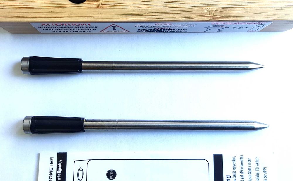 термометри 2бр за месо - wireless, smart, IP67