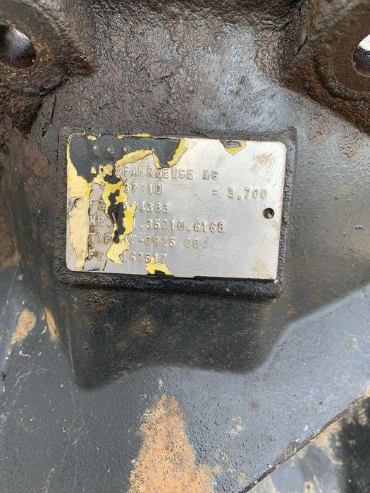 grup diferential MAN TGL