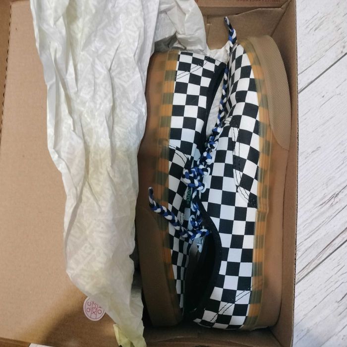Vans Low Sneakers Checkerboard Black/White