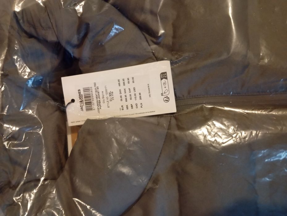 Продавам мъжко яке 2xxl