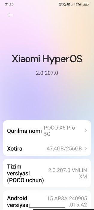 Poco x 6 pro 5g tinniq