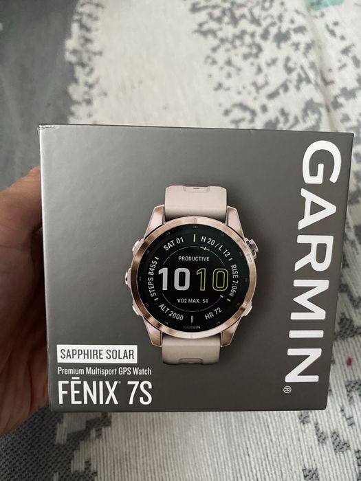 Garmin fenix 7s sapphire solar