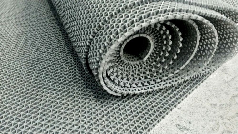 Противоскользящее модульное покрытие, Коврик, дорожка зиг- заг.