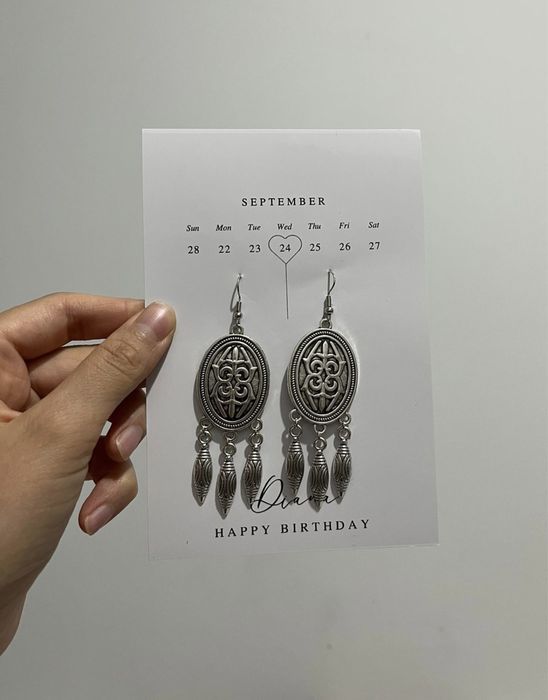 Тойбастар, бонбоньерки серьги