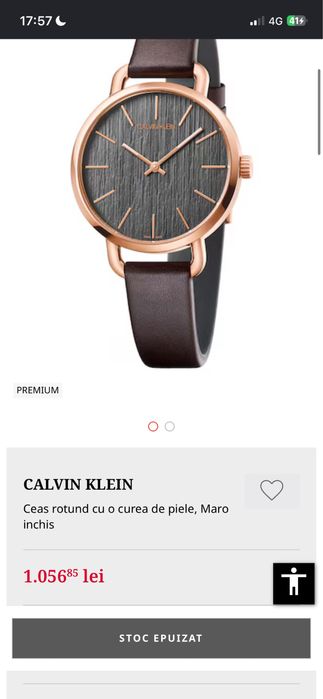 Vand ceas Calvin Klein original