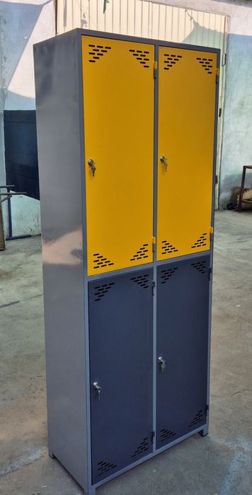 Шкаф раздевальный 4х секционный