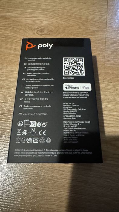 Casti in ear Poly Voyager free 20