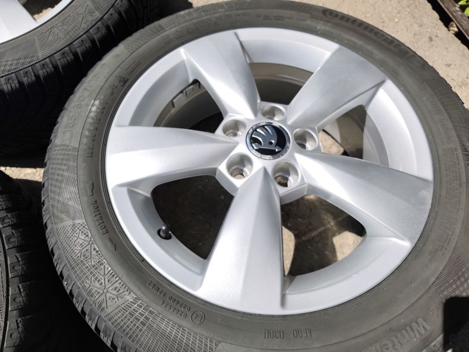 15" оригинални алуминиеви джанти за Skoda Fabia, Stella ..