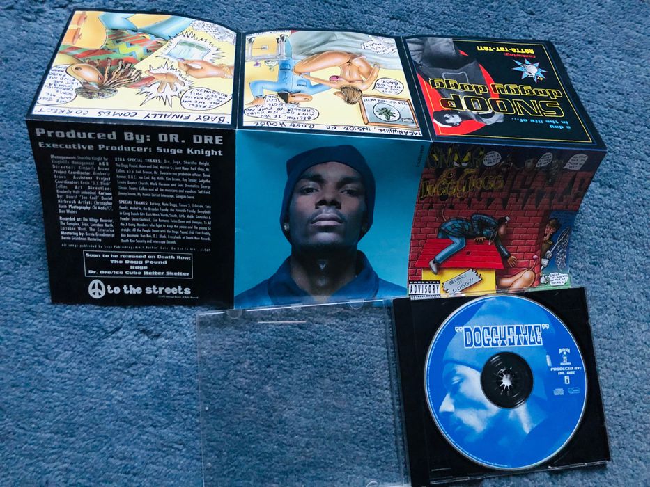 Snoop Dogg Doggystyle CD 1st presa 1993 rap hip hop Dr Dre Dogg Pound