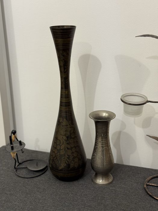 Вази от Индия 20 век - месинг