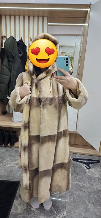 Шуба мутоновая идеальная