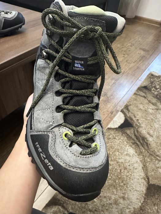 Bocanci Trezeta Argo W’S WP GREY-LIME, marime 36