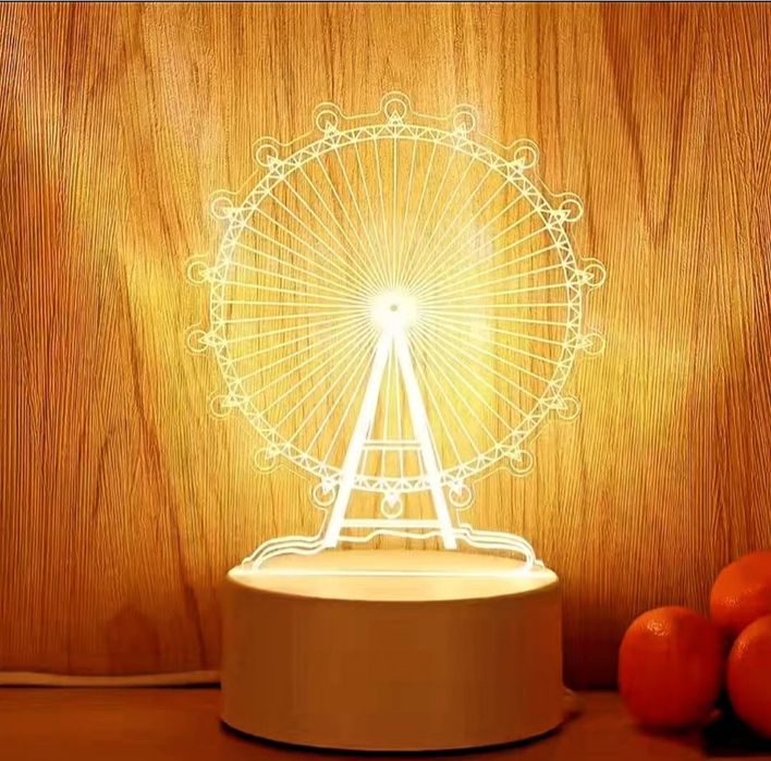Ночник-светильник с 3д рисунком