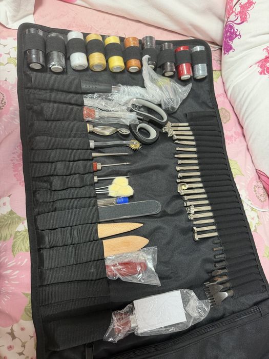 Trusă Completă Marochinărie – Set Scule Profesional pentru Lucrul cu Pielea (Nouă)