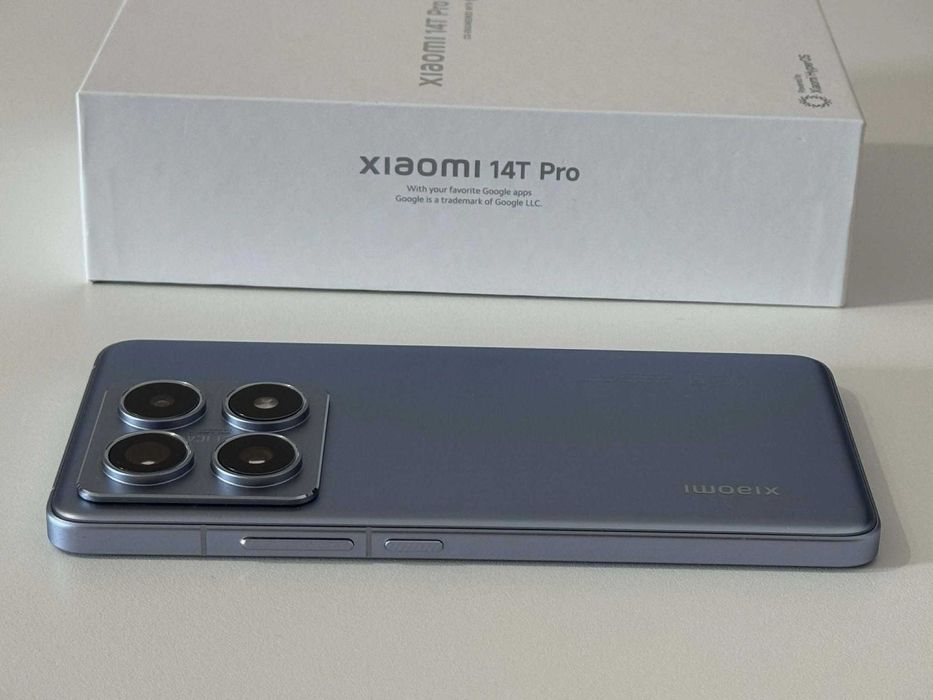 Бартер! Kато НОВ! Xiaomi 14T Pro 512/12GB TItan Blue (Син)