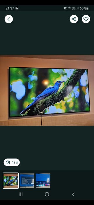 Smart Tv 4K UHD Samsung 43AU 7172 DG 110