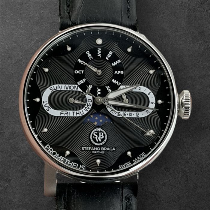 Stefano Braga Prometheus 2 Moonphase Мъжки часовник