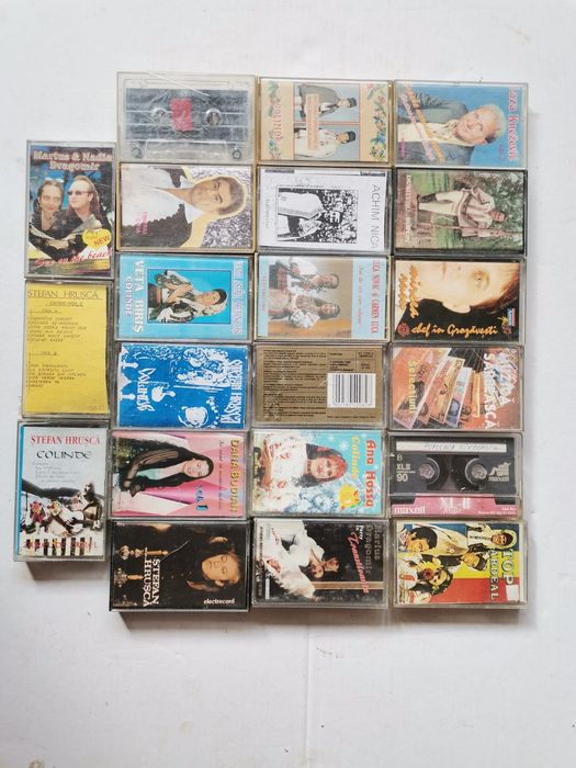 Casete audio muzica usoara si populara