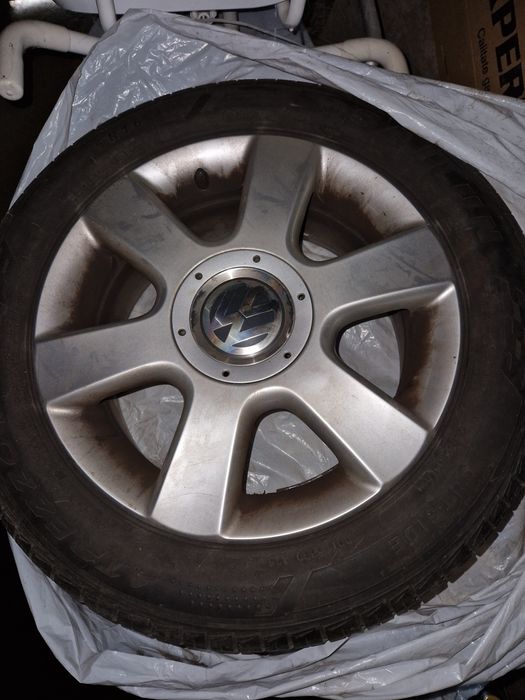 Set jante aluminiu Volkswagen echipate cu anvelope iarnă Sailun