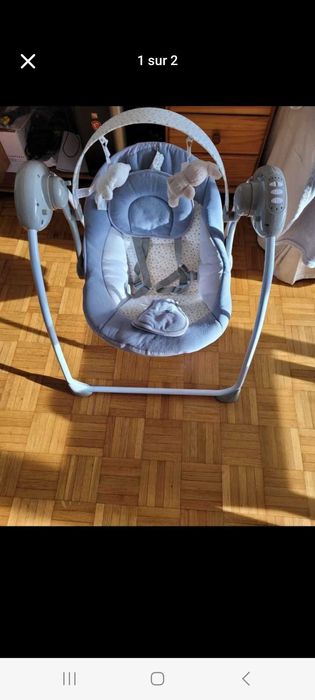 Leagan electric folosit doar o saptamana