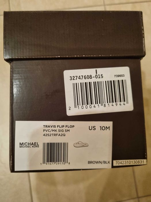 Уникални нови  мъжки джапанки MICHAEL KORS, размер 43