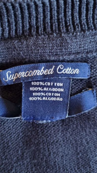 Cardigan GANT, marimea 44, potrivit L-XL, bumbac 100%