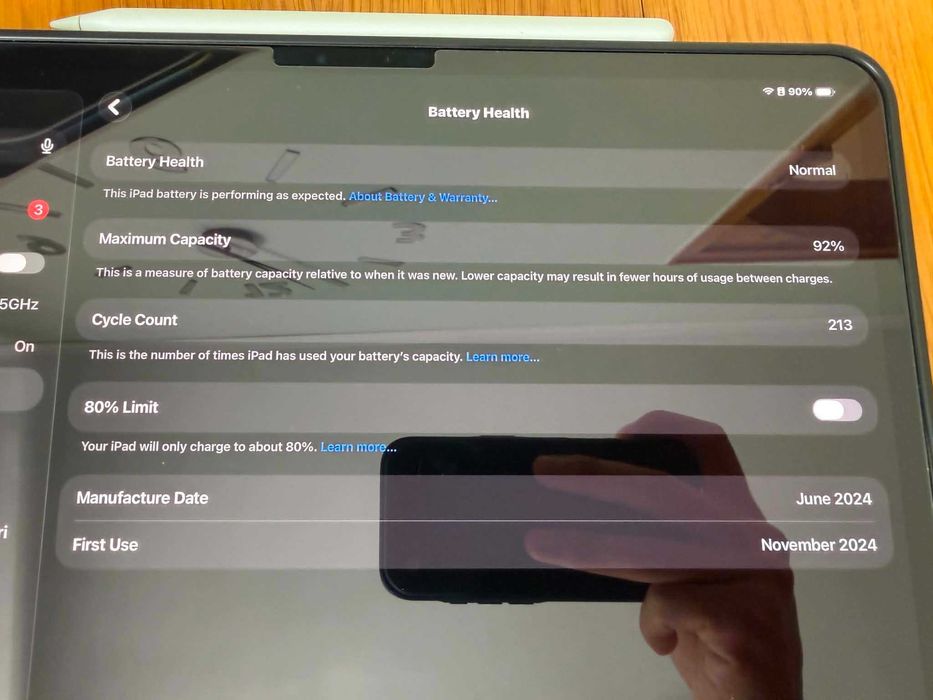 Ipad 13 Pro M4 Wi-Fi + Apple pencil Pro + кейс с клавиатура, мишка. + Подарък чанта