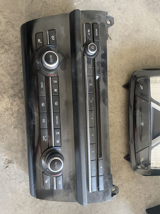 Comanda dublu climatronic BMw f10 f11 incalzire in scaune auto