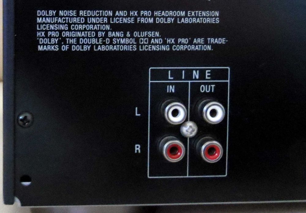 Casetofon Deck  Sony TC-K 470 , 3 motoare mechanism ,  Dolby B/C, HX Pro , Bias level control (BIAS)