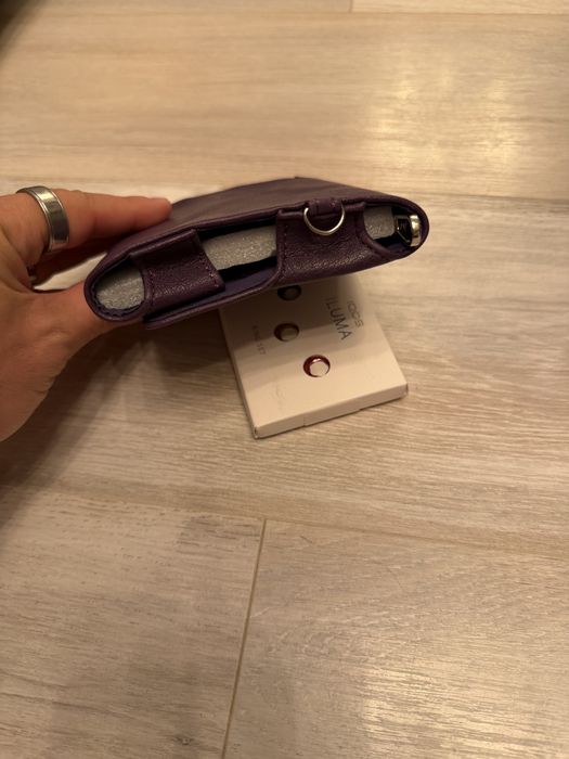 Set Accesorii IQOS ILUMA – Husă Premium LEVIA + Set 3 Inele (Ring Set)