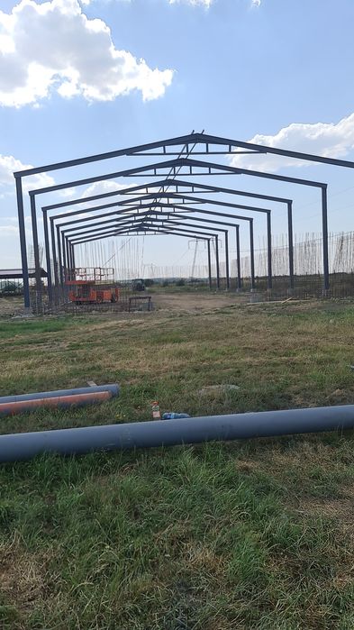 Hala metalica structura industriala