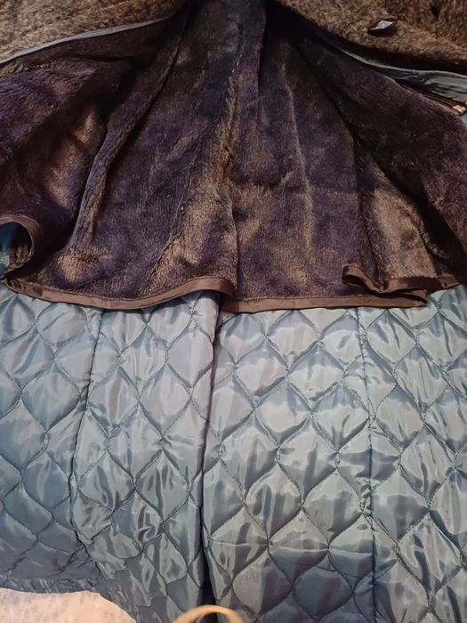 Пальто с капюшоном р.48