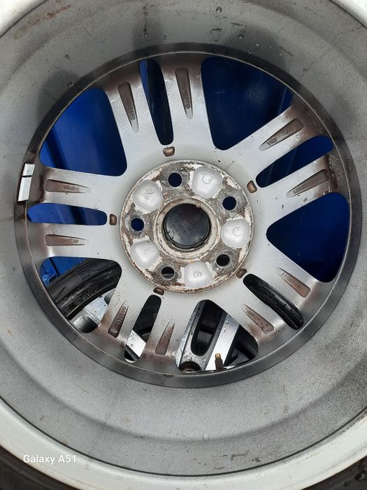 Ляти джанти с гуми 5×112,16цола, фолксваген